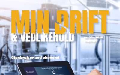 Nytt nummer av Min Drift & Vedlikehold – april 2024